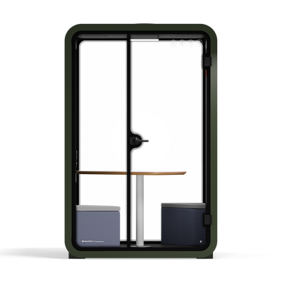 Office Phone Booth Quell - 2 persone - Con Mobili