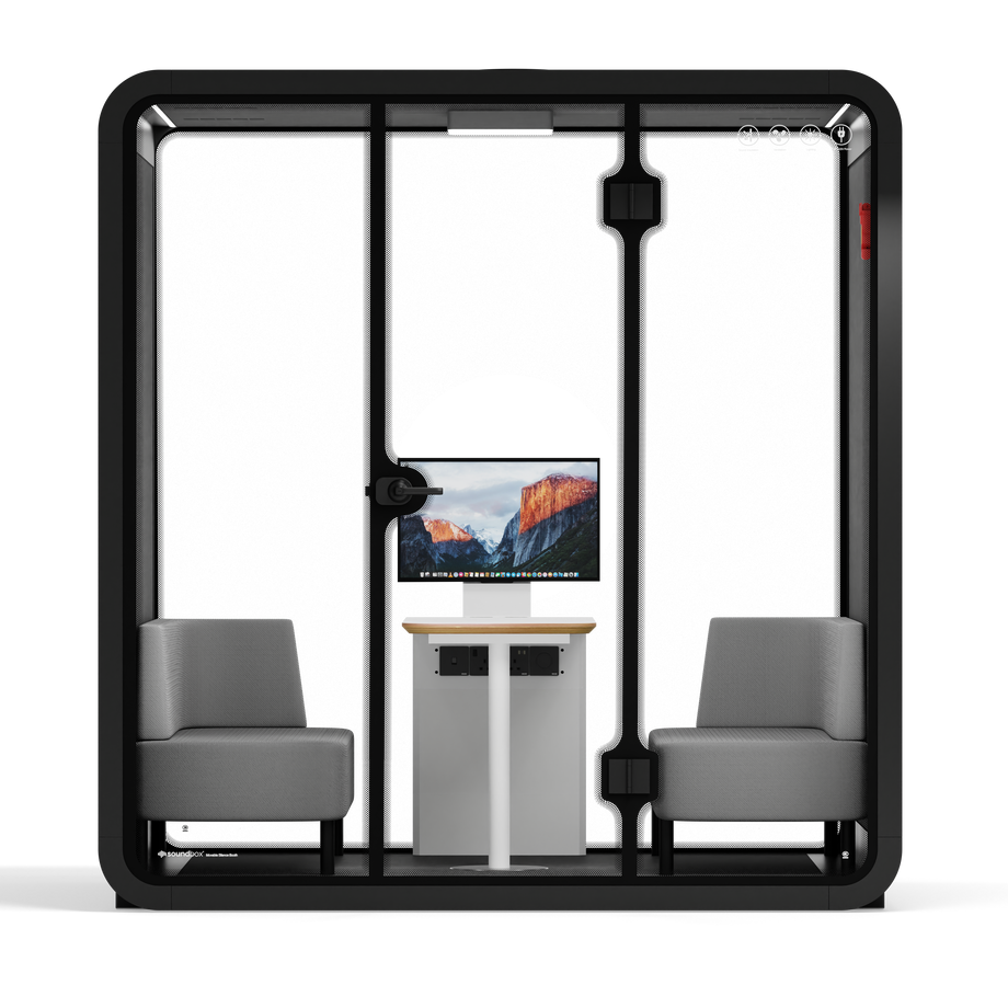 Quell - Stánek pro 4 osobyCharcoal / Dark Grey / Delux