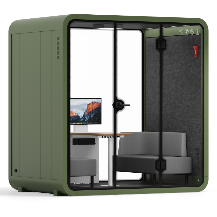 Quell - Stánek pro 4 osobyGreen / Dark Grey / Delux