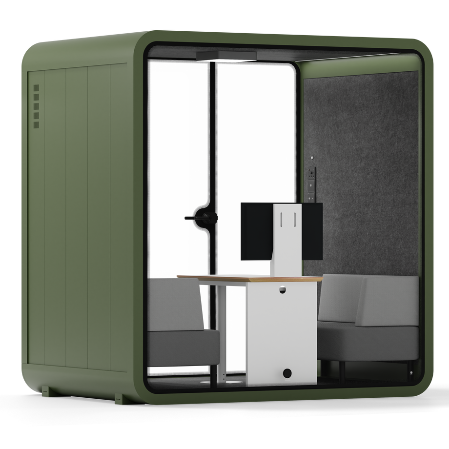 Quell - Stánek pro 4 osobyGreen / Dark Grey / Delux