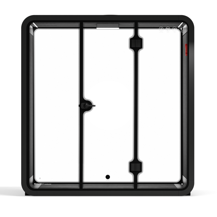 Quell - Stánek pro 4 osobyCharcoal / Dark Grey / No Furniture