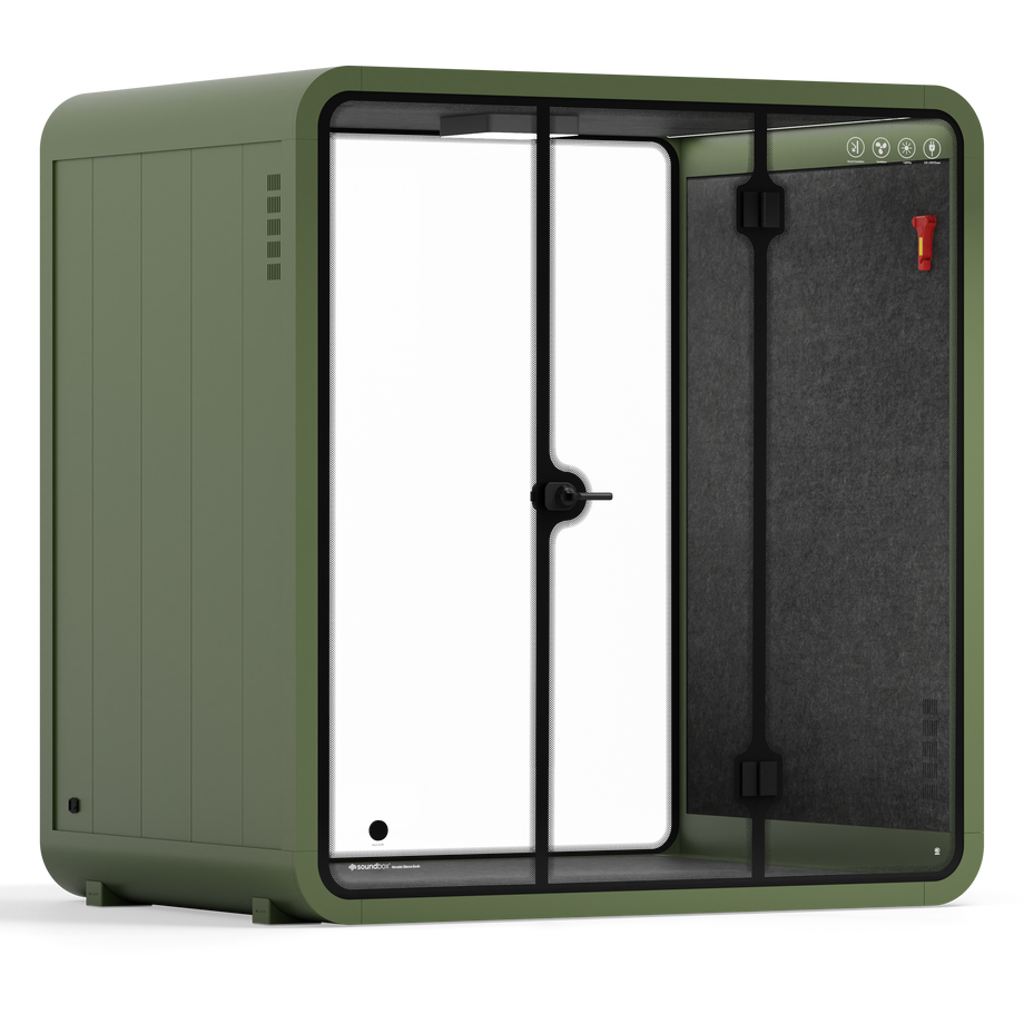 Quell - Stánek pro 4 osobyGreen / Dark Grey / No Furniture