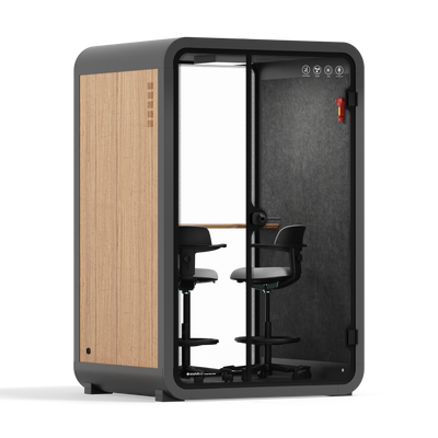 Office Phone Booth Quell - 2 persone - Con Mobili