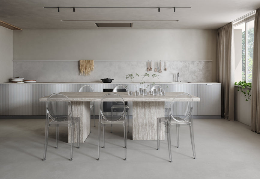 EnzoSilver Travertine