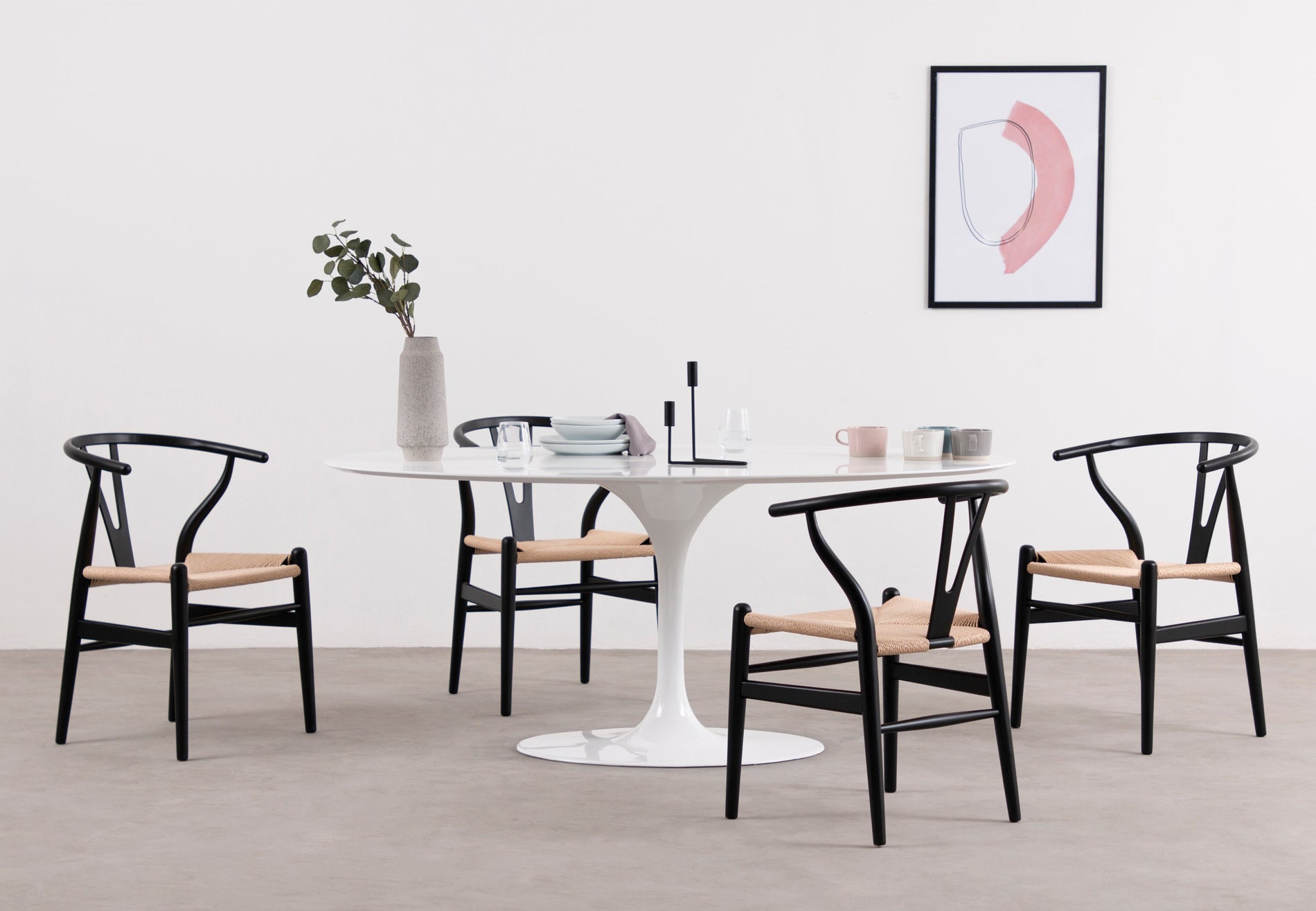 WishBlack with Natural Seat