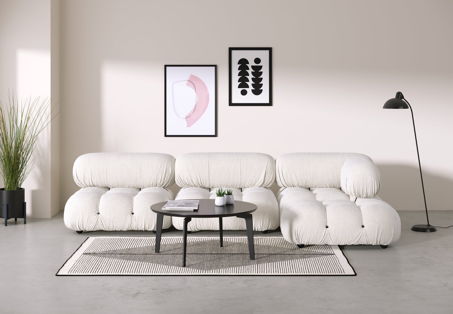 Bellini ModuleWhite Boucle