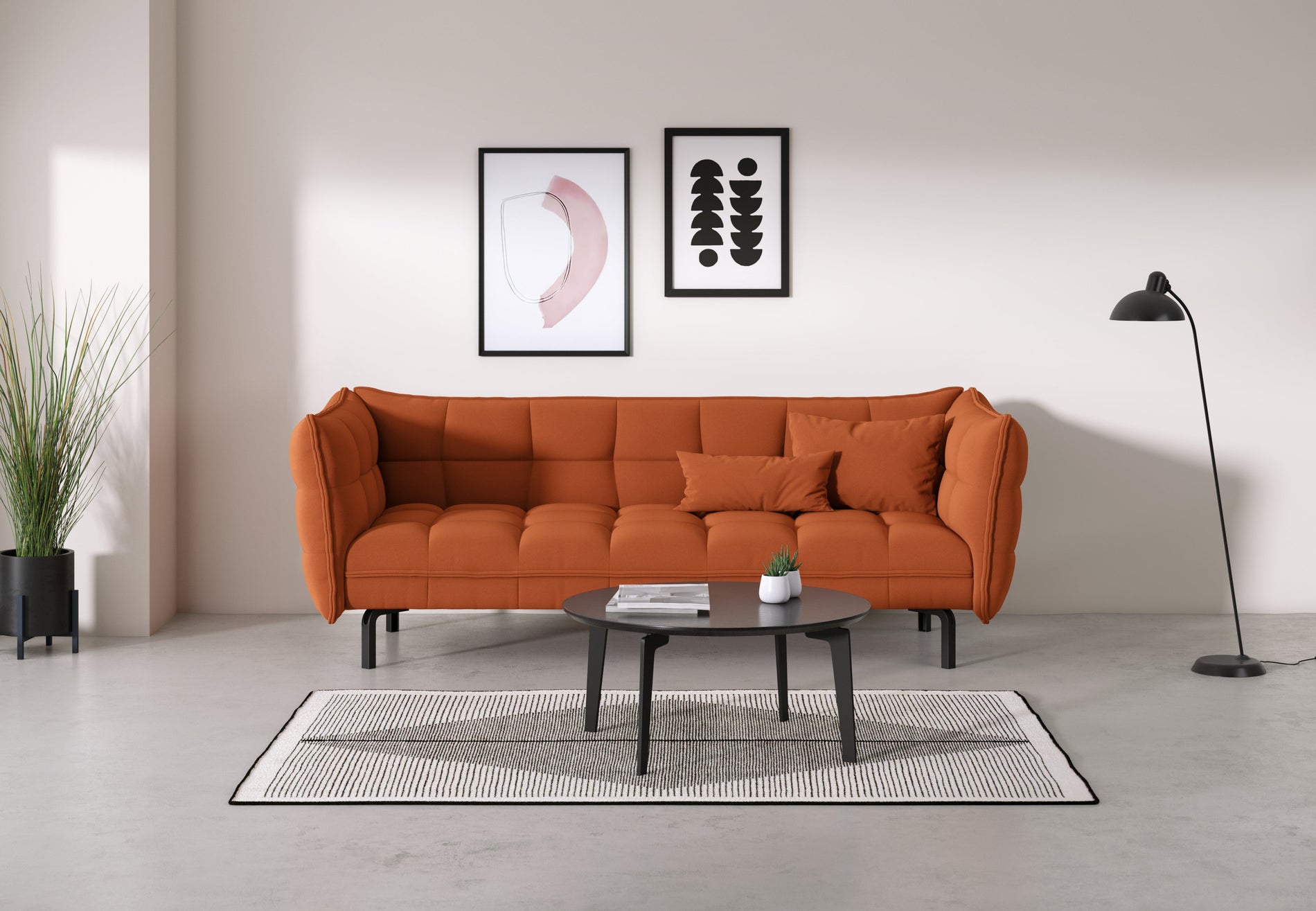 HuskBurnt Orange Wool