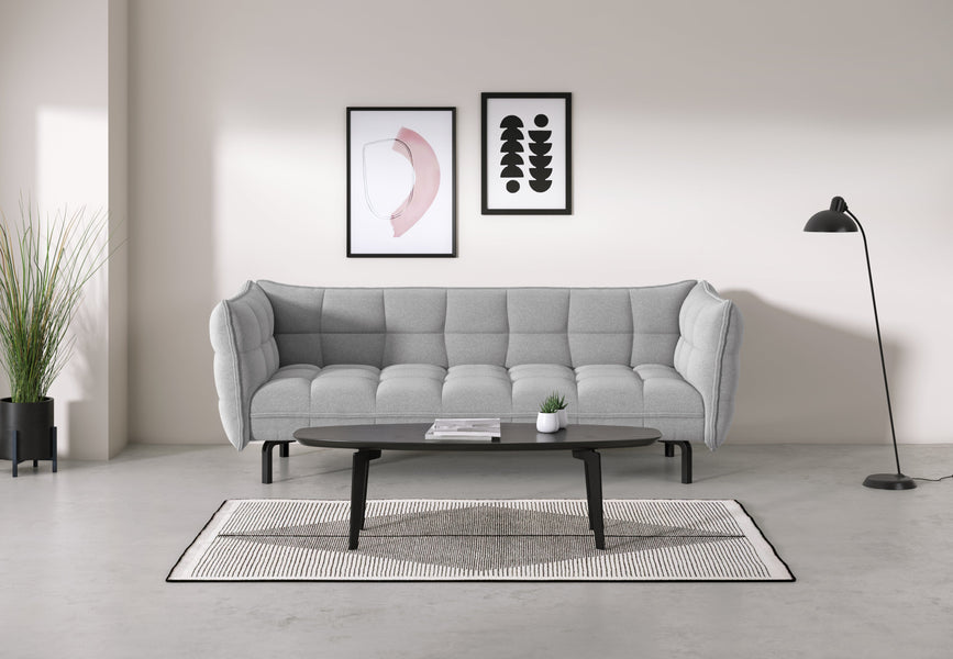 Nils Coffee TableNils Coffee Table - Nils Oval Coffee Table, Black, Large