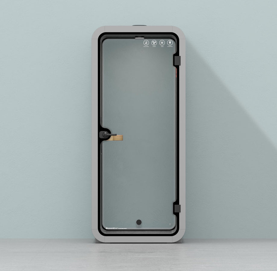 Office Pod Quell Akustický Charcoal / No Furniture / Dark Grey
