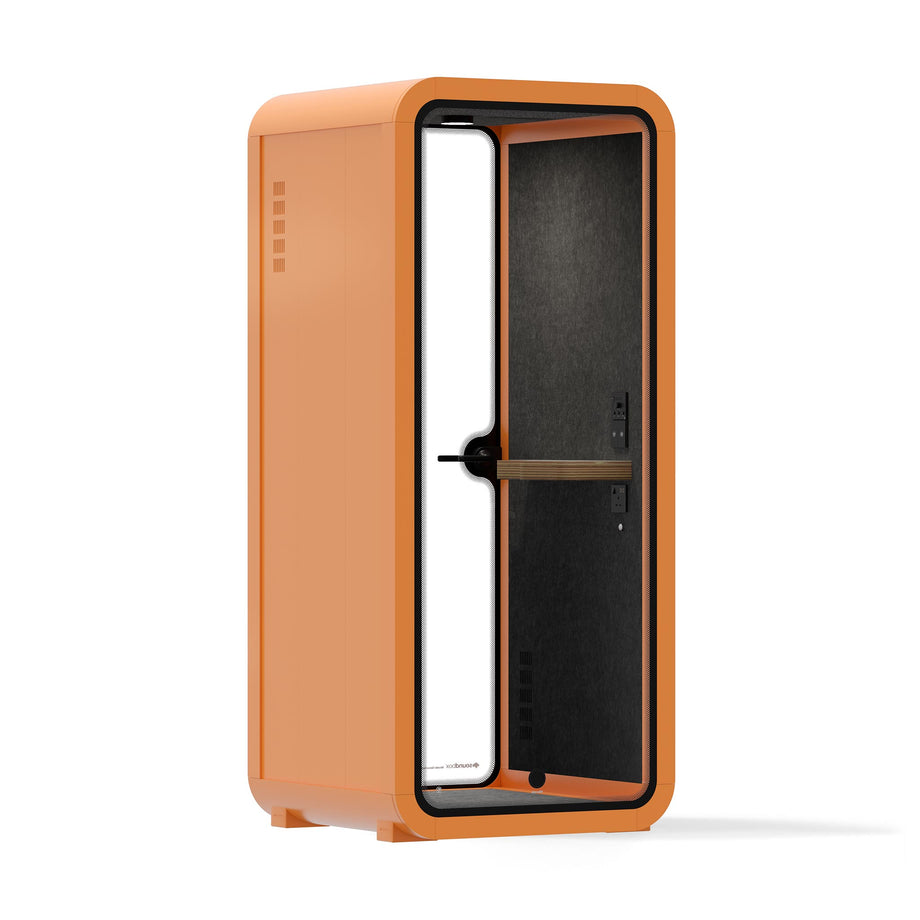 Office Pod Quell Akustický Orange / No Furniture / Dark Grey