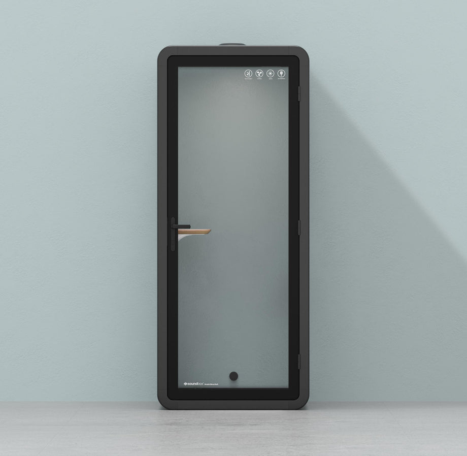 Bureau Pod Quell Acoustique Charcoal / No Furniture / Dark Grey