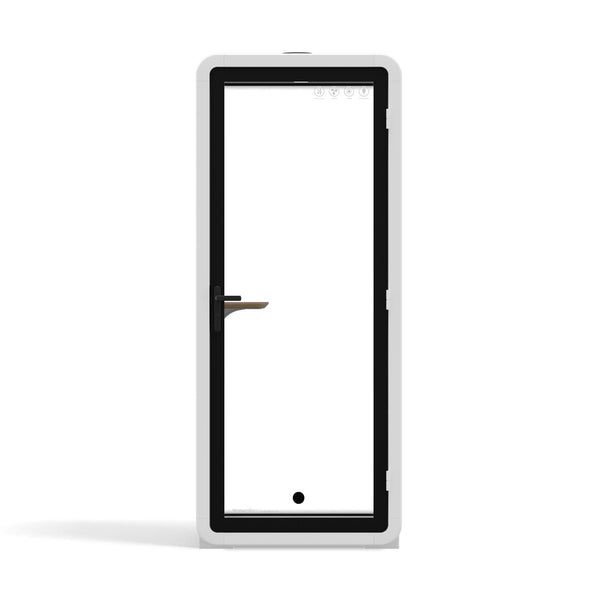 Bureau Pod Quell Acoustique White / No Furniture / Dark Grey