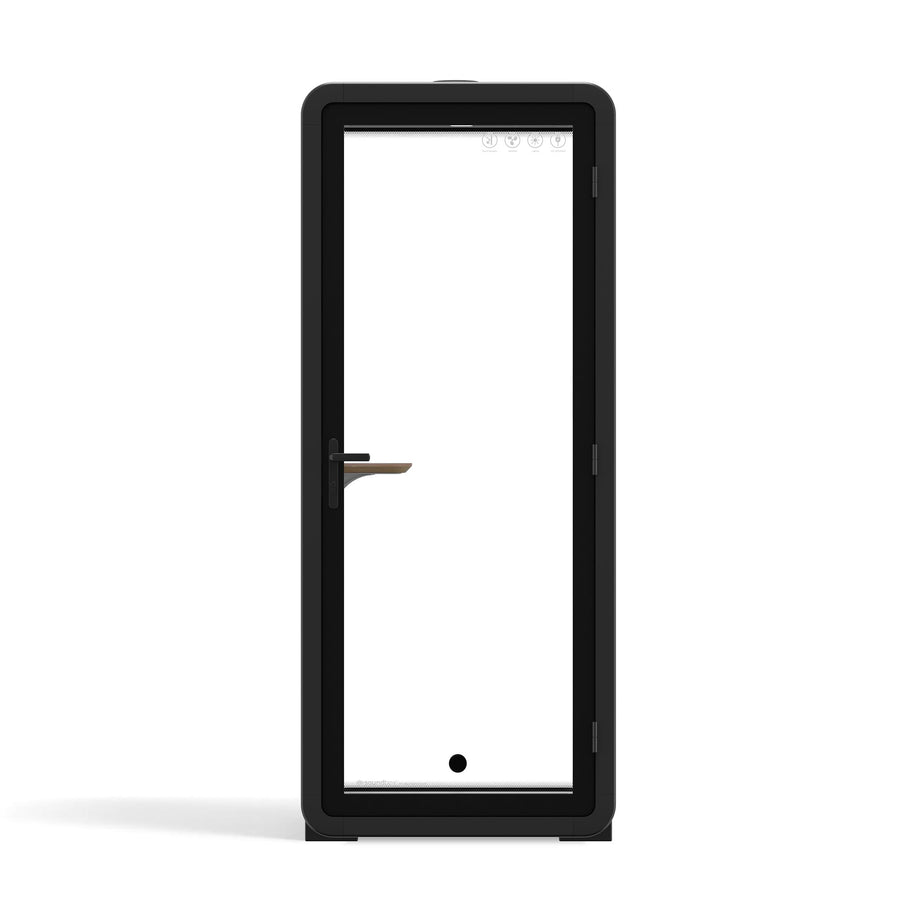 Bureau Pod Quell Acoustique Wooden / No Furniture / Dark Grey