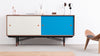 Finn Juhl - Finn Juhl - Finn Juhl Credenza, Walnut and Blue - Image 7