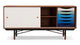 Finn Juhl - Finn Juhl - Finn Juhl Credenza, Walnut and Blue - Image 1