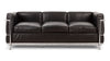 Corbusier - Midnight Black Premium Leather - Image 1