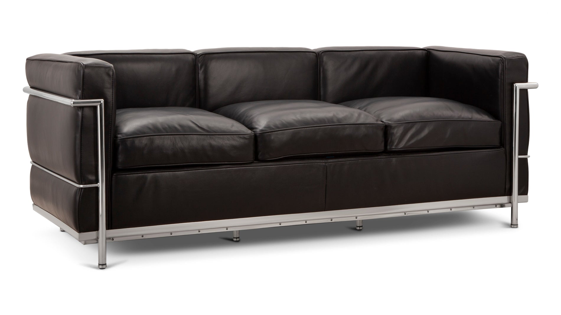CorbusierMidnight Black Premium Leather