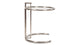 Eileen - Eileen - Eileen Gray Style Side Table, Glass - Image 3