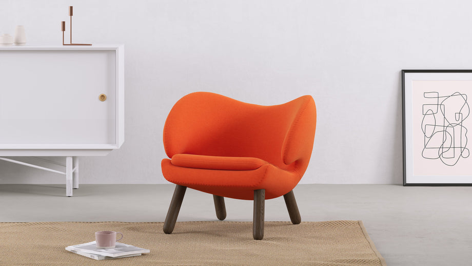 PelikanOrange Wool