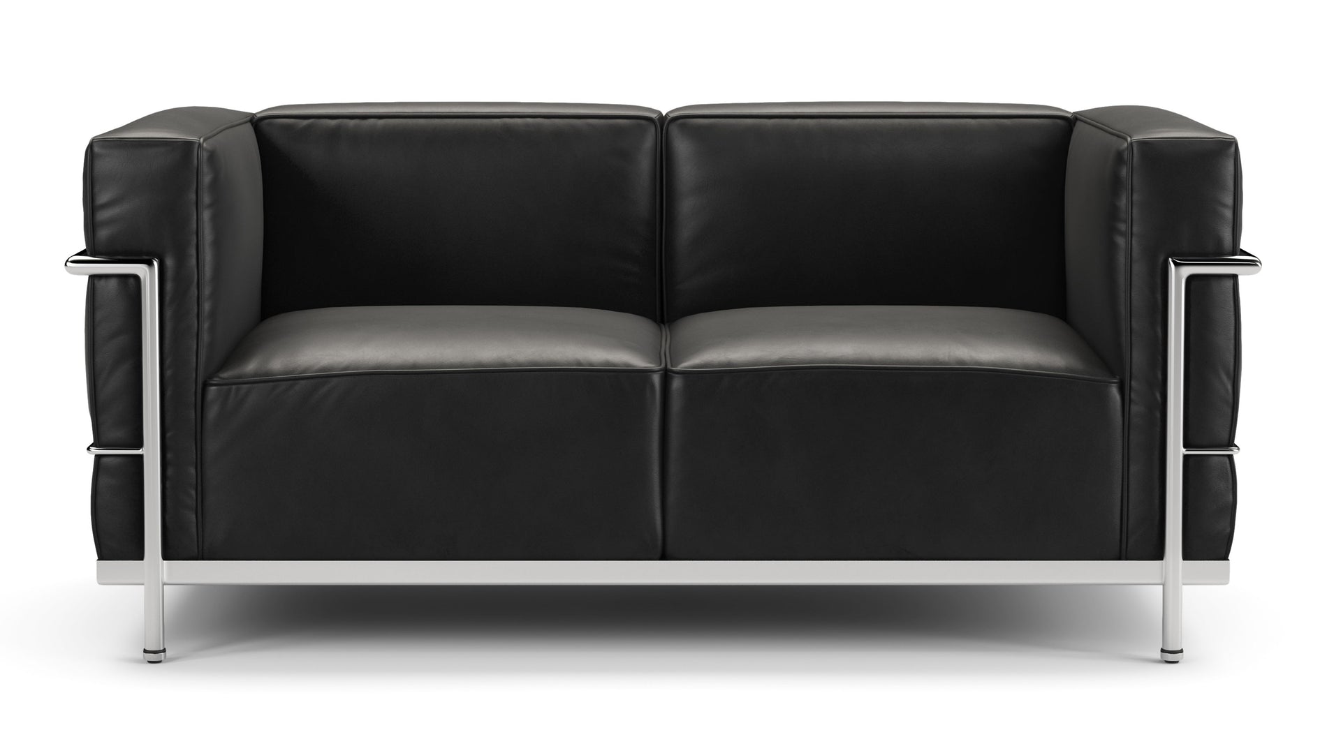 CorbusierMidnight Black Premium Leather