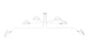 Mouille Ceiling - White - Image 5
