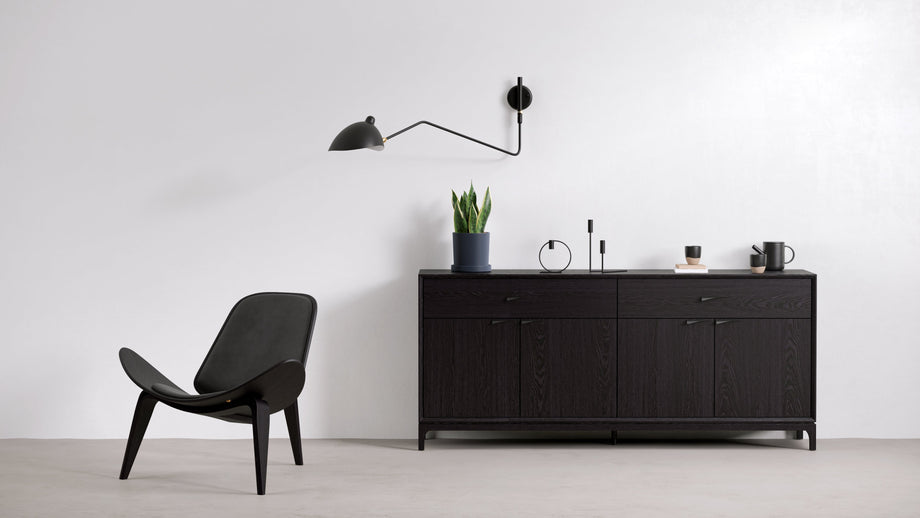 MouilleMouille - Mouille Single Wall Light, Black