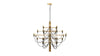 Gino Sarfatti - Gino Sarfatti - Gino Sarfatti Chandelier, Brass - Image 2