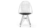 Eiffel Wire - Eiffel Wire - Eiffel Wire Dining Chair, Chrome Frame - Image 4