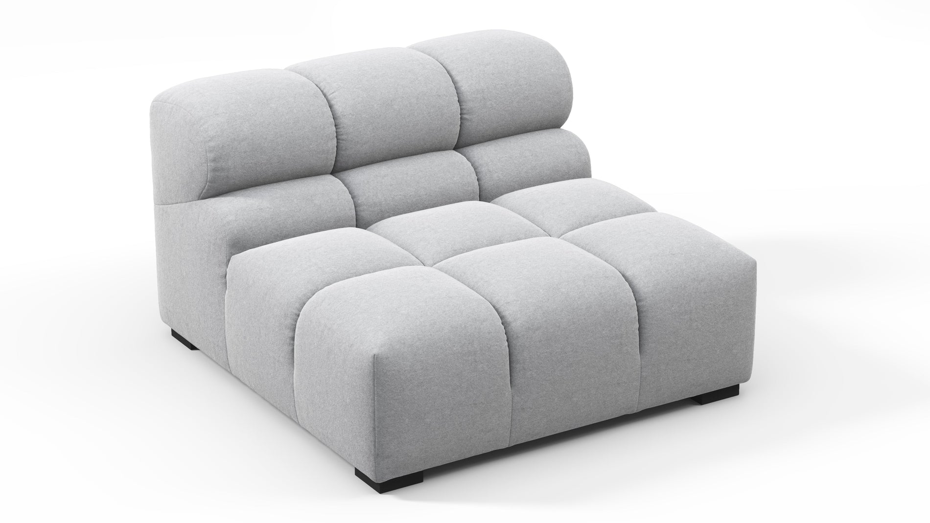 TuftyLight Gray Wool