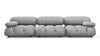 Bellini Sofa - Light Gray Velvet - Image 1