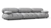 Bellini Sofa - Light Gray Velvet - Image 2