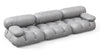 Bellini Sofa - Light Gray Velvet - Image 5