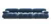 Bellini Sofa - Aegean Blue Velvet - Image 3