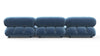 Bellini Sofa - Aegean Blue Velvet - Image 4