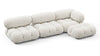 Bellini Sectional - White Boucle - Image 3