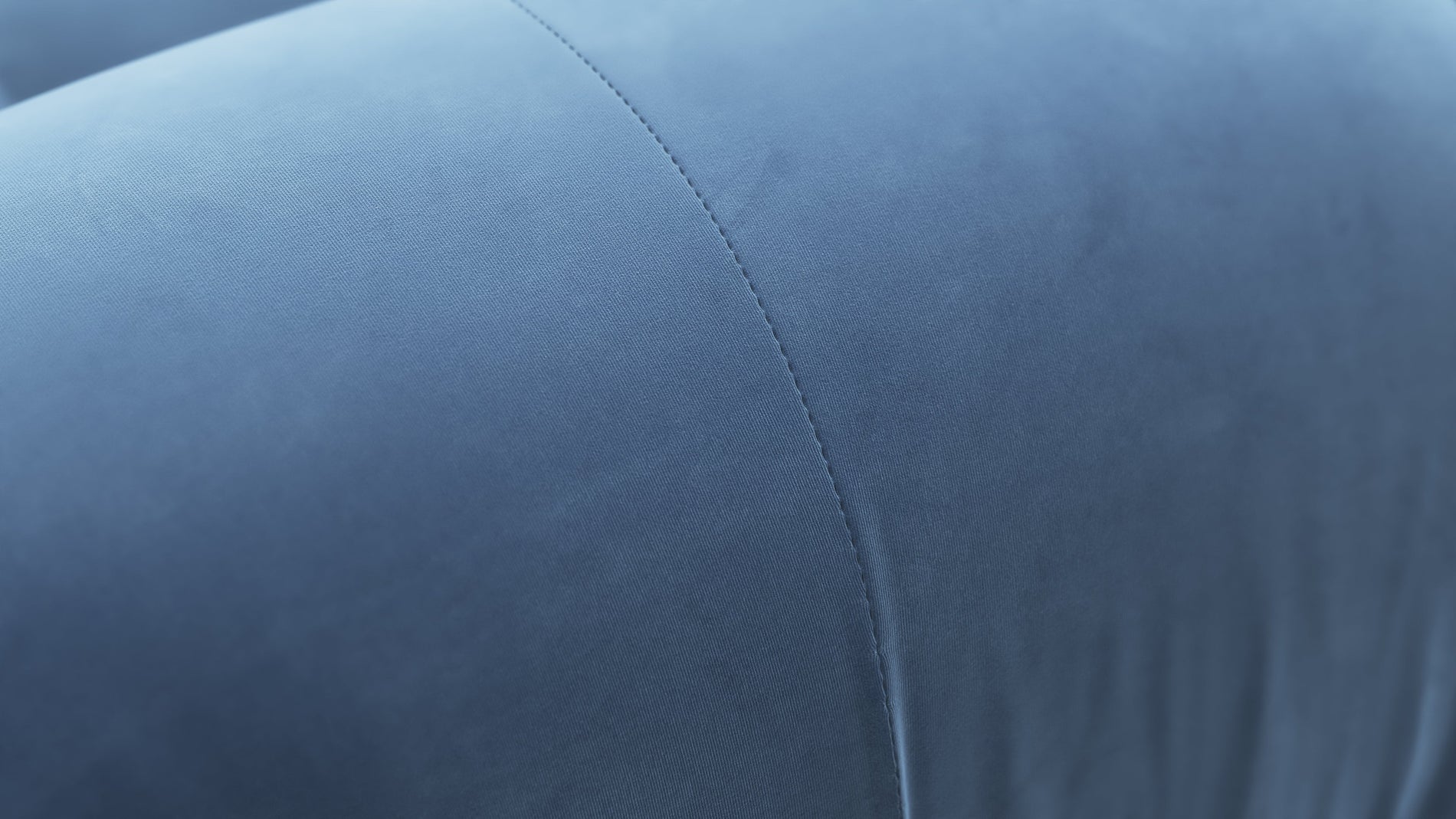 Bellini SectionalAegean Blue Velvet