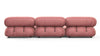 Bellini Sectional - Blush Pink Velvet - Image 5