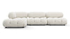 Bellini Sectional - White Boucle - Image 1