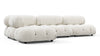Bellini Sectional - White Boucle - Image 2
