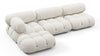 Bellini Sectional - White Boucle - Image 3