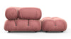 Bellini Sectional - Blush Pink Velvet - Image 4