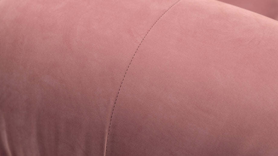 Bellini SeccionalBlush Pink Velvet