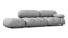 Bellini Sofa - Light Gray Velvet - Image 2