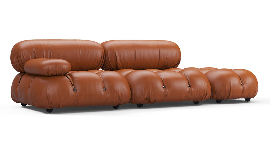 Sofá BelliniTan Premium Leather