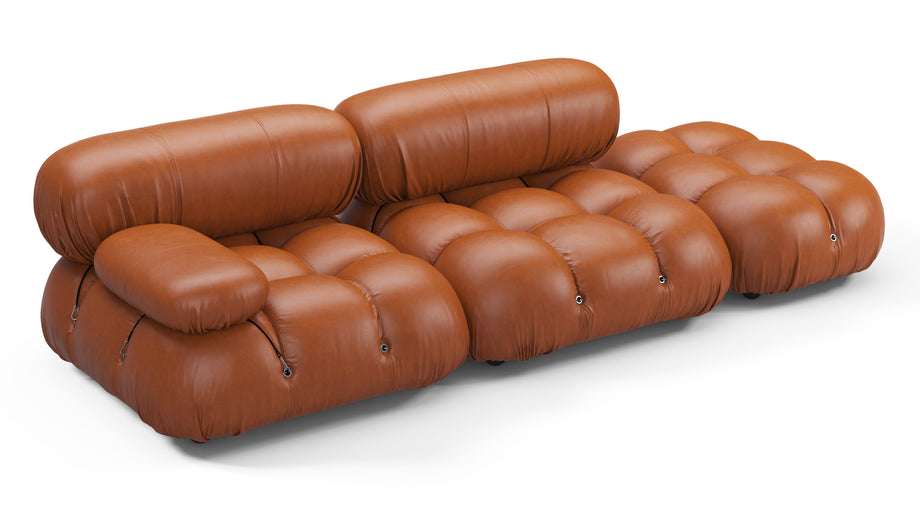 Sofá BelliniTan Premium Leather