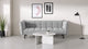 Olivia - Olivia - Olivia Coffee Table, Round, White Marble - Image 8