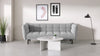 Olivia - Olivia - Olivia Coffee Table, Round, White Marble - Image 8