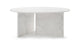 Olivia - Olivia - Olivia Coffee Table, Round, White Marble - Image 1
