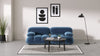 Bellini Sofa - Aegean Blue Velvet - Image 8