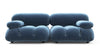 Bellini Sofa - Aegean Blue Velvet - Image 1